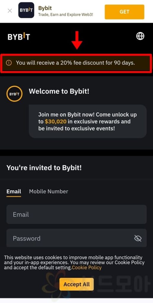 Bybit latest sign up 1