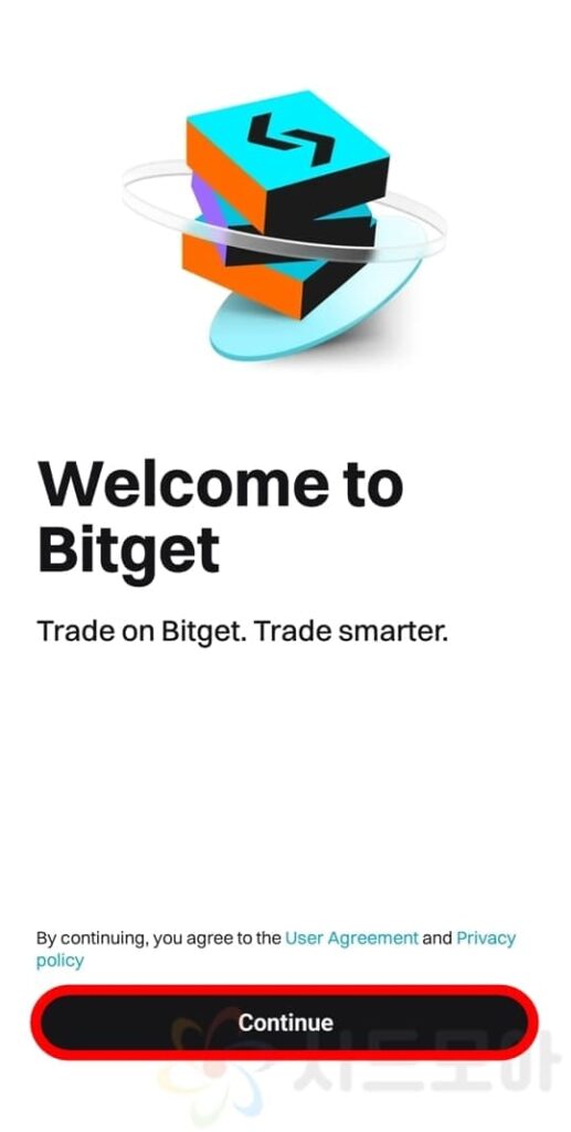 Sign up for BitGet membership 7